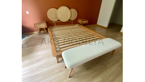 Trio Hazeran Başlıklı Gürgen Karyola